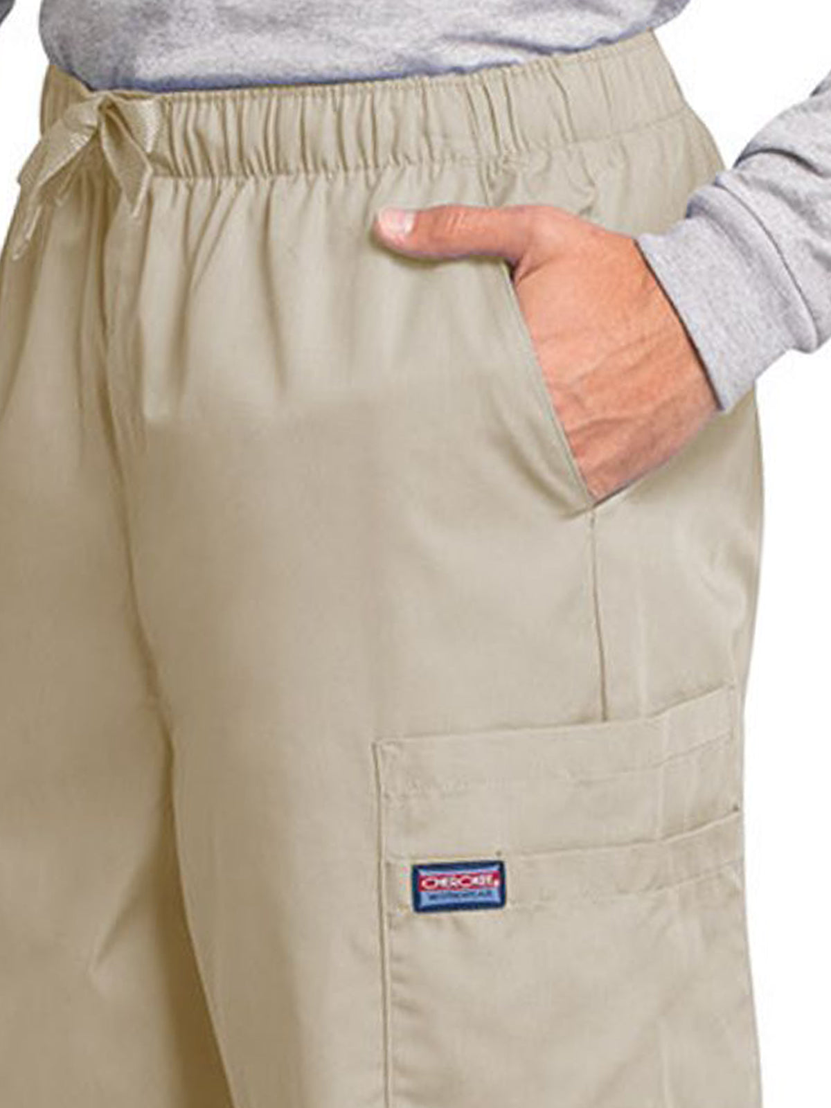 Men's 7-Pocket Cargo Scrub Pant - 4000 - Khaki