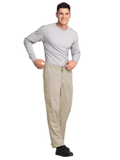 Men's 7-Pocket Cargo Scrub Pant - 4000 - Khaki