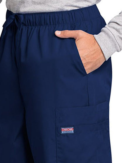 Men's 7-Pocket Cargo Scrub Pant - 4000 - Navy