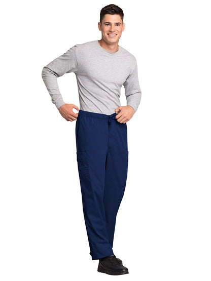 Men's 7-Pocket Cargo Scrub Pant - 4000 - Navy