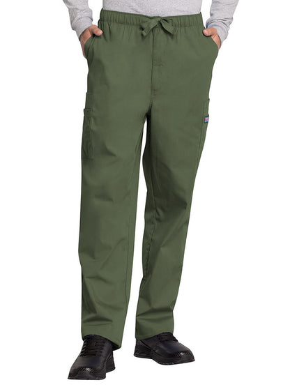 Men's 7-Pocket Cargo Scrub Pant - 4000 - Olive