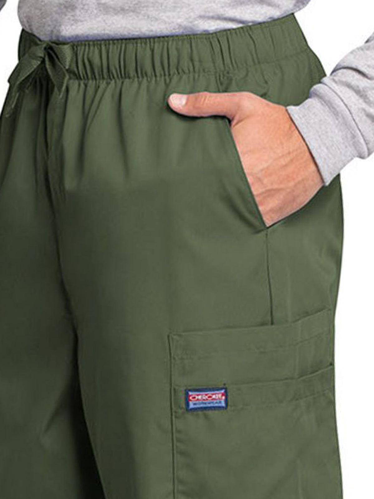 Men's 7-Pocket Cargo Scrub Pant - 4000 - Olive