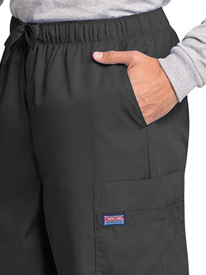 Men's 7-Pocket Cargo Scrub Pant - 4000 - Pewter