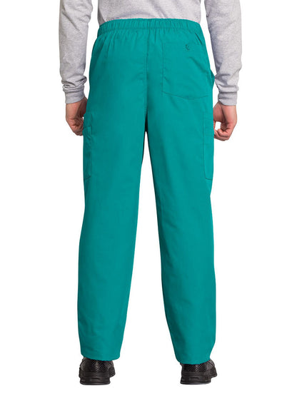 Men's 7-Pocket Cargo Scrub Pant - 4000 - Teal Blue