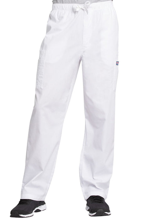 Men's 7-Pocket Cargo Scrub Pant - 4000 - White