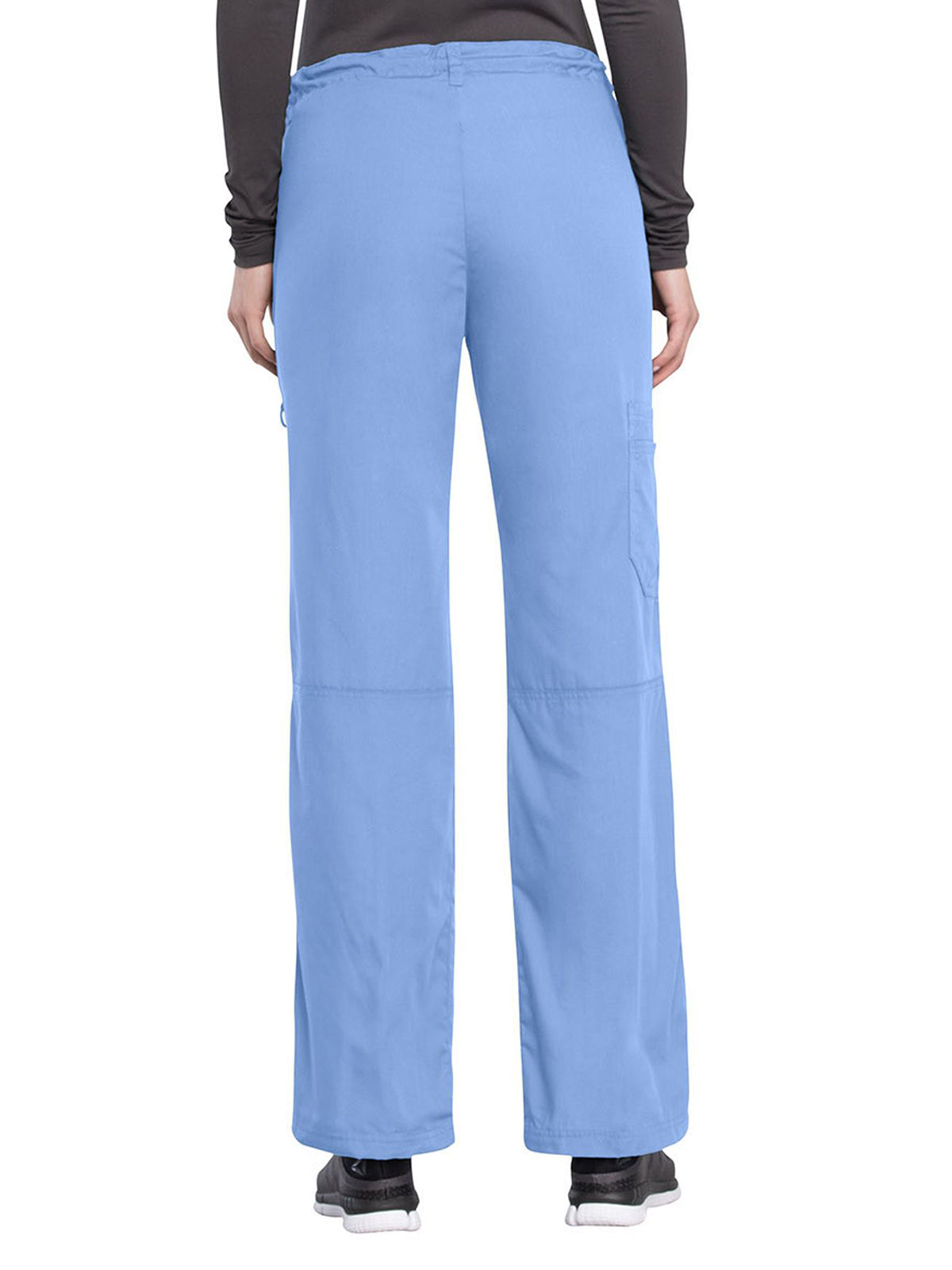 Women's 4-Pocket Drawstring Cargo Pant - 4020 - Ciel