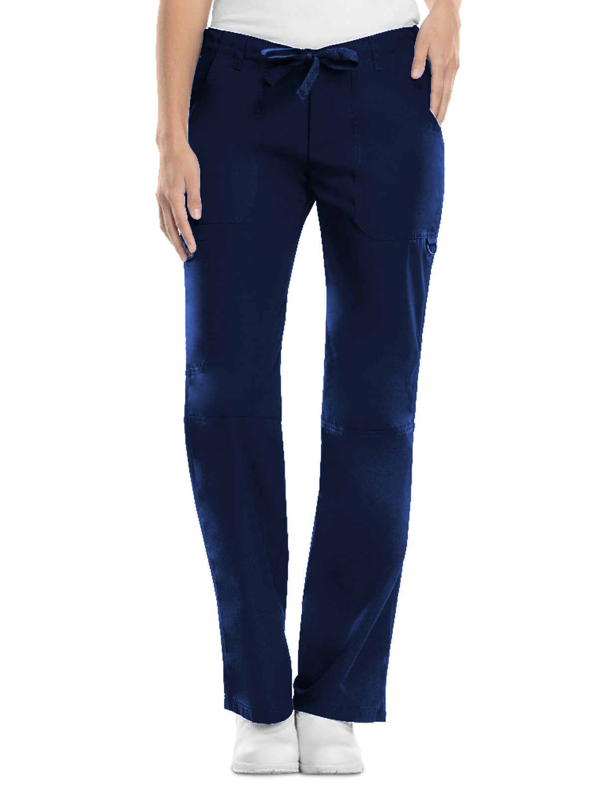 Women's 4-Pocket Drawstring Cargo Pant - 4020 - Navy