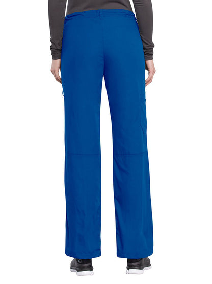 Women's 4-Pocket Drawstring Cargo Pant - 4020 - Royal