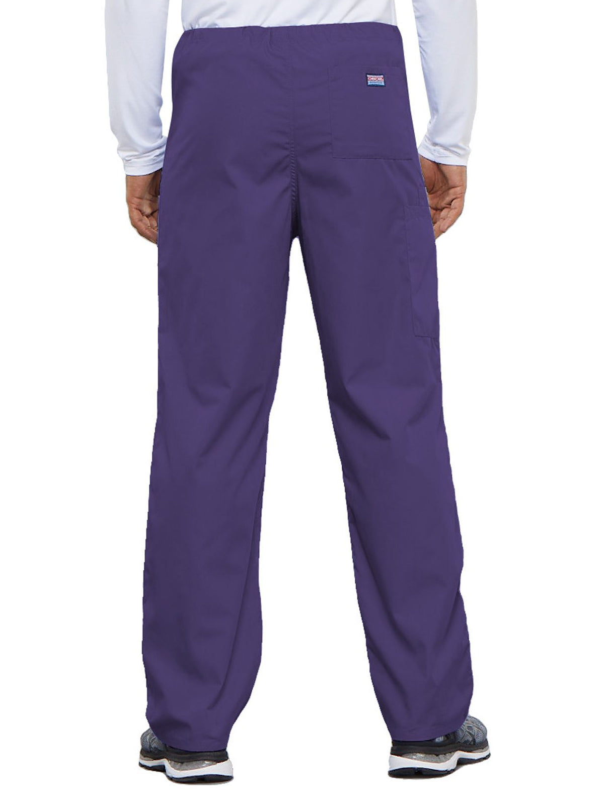 Unisex 2-Pocket Drawstring Cargo Pant - 4100 - Grape