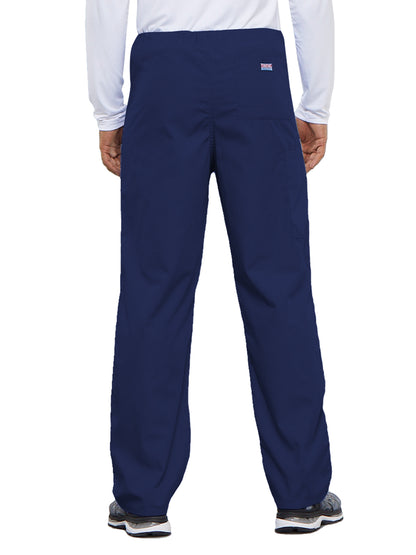 Unisex 2-Pocket Drawstring Cargo Pant - 4100 - Navy