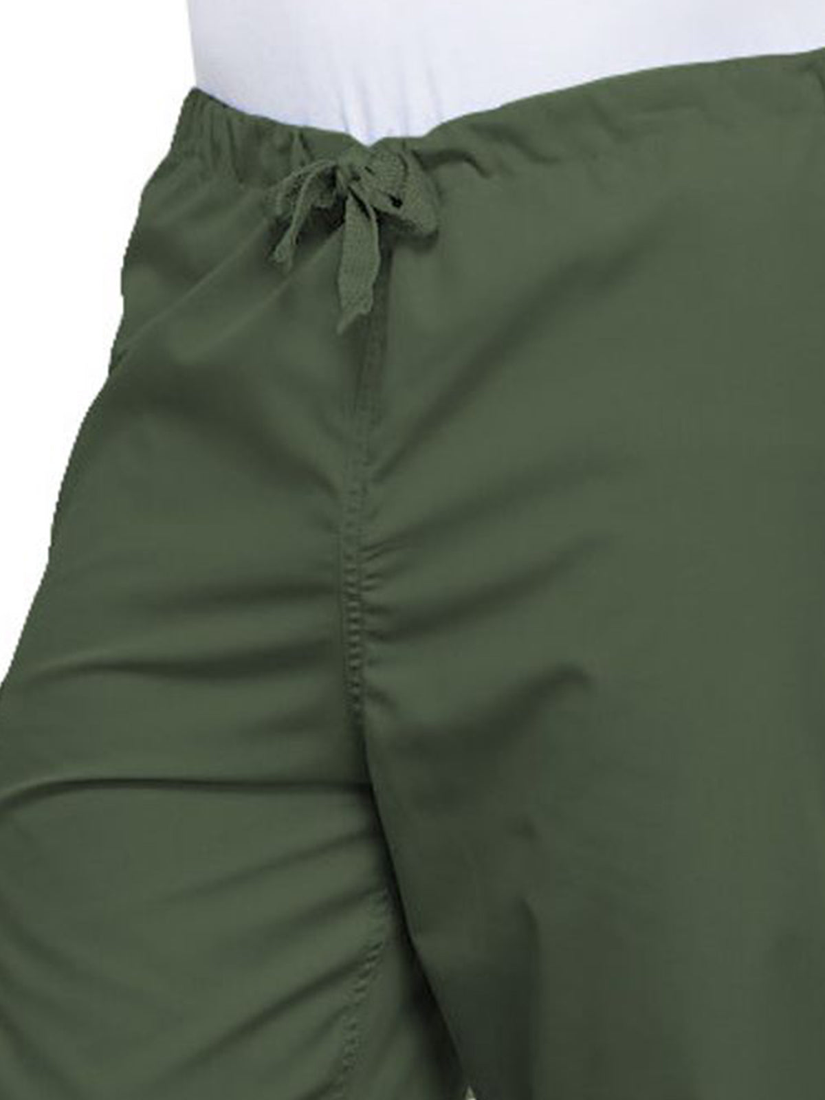 Unisex 2-Pocket Drawstring Cargo Pant - 4100 - Olive