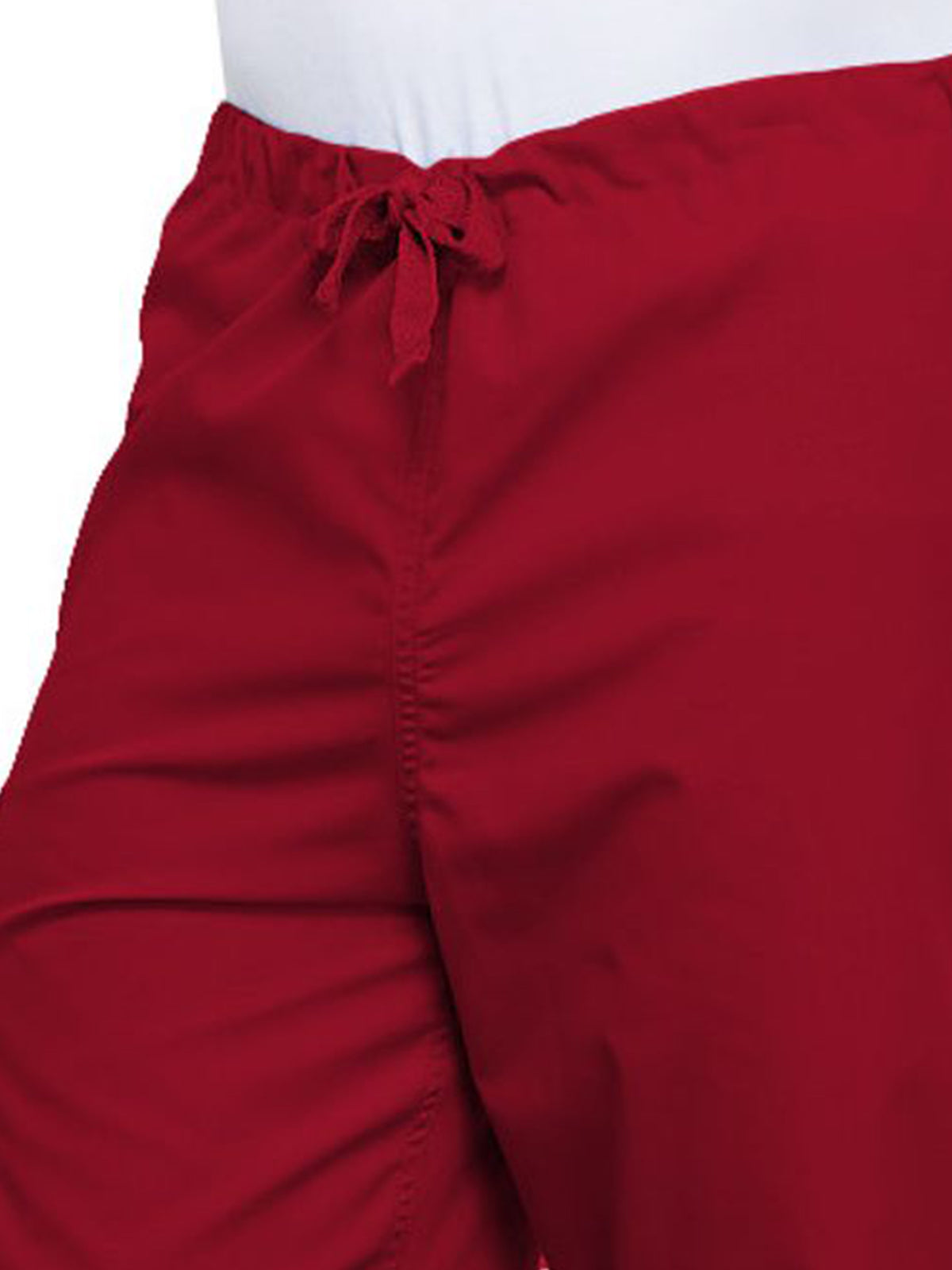 Unisex 2-Pocket Drawstring Cargo Pant - 4100 - Red