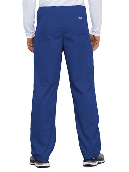 Unisex 2-Pocket Drawstring Cargo Pant - 4100 - Royal