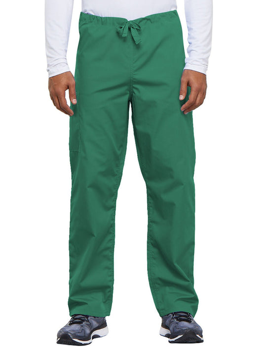 Unisex 2-Pocket Drawstring Cargo Pant - 4100 - Surgical Green