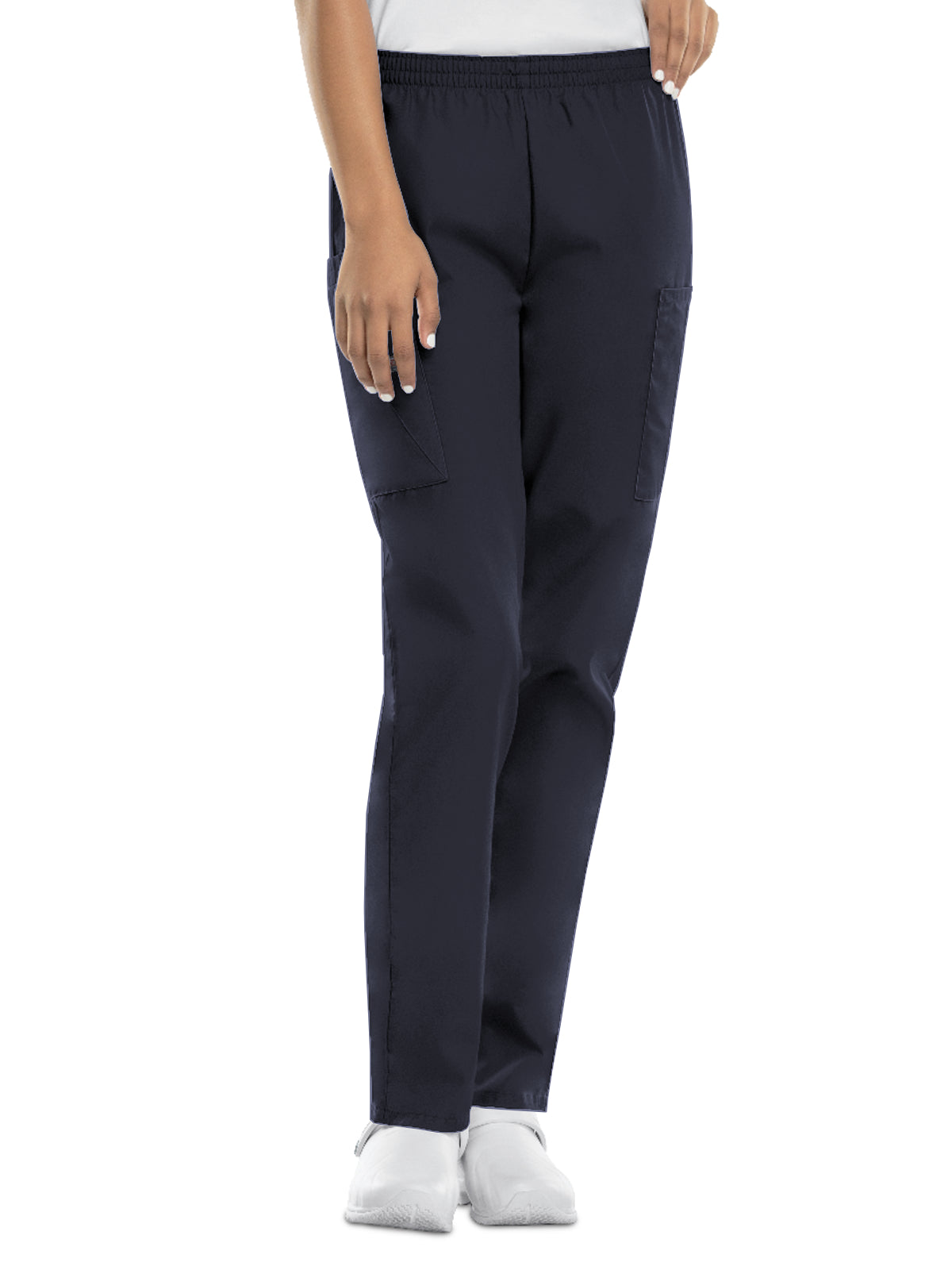 Women's Natural Rise Tapered Pull-On Cargo Pant - 4200 - Pewter