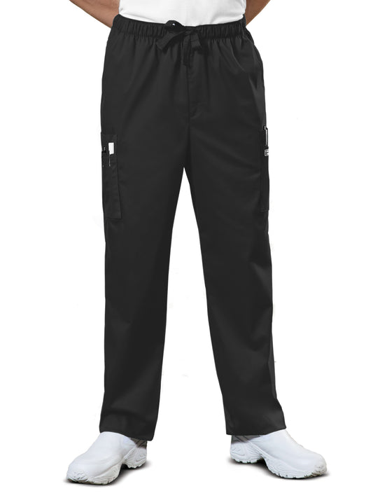 Men's 7-Pocket Fly Front Cargo Pant - 4243 - Black