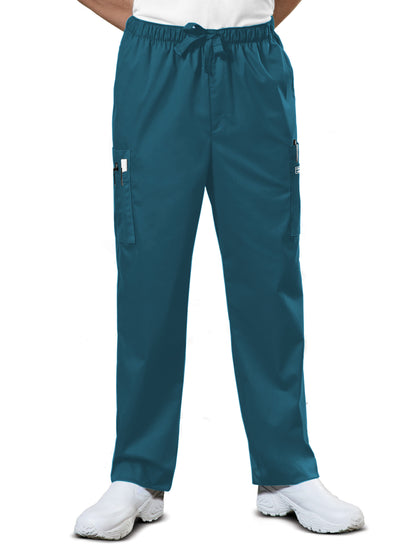 Men's 7-Pocket Fly Front Cargo Pant - 4243 - Caribbean Blue