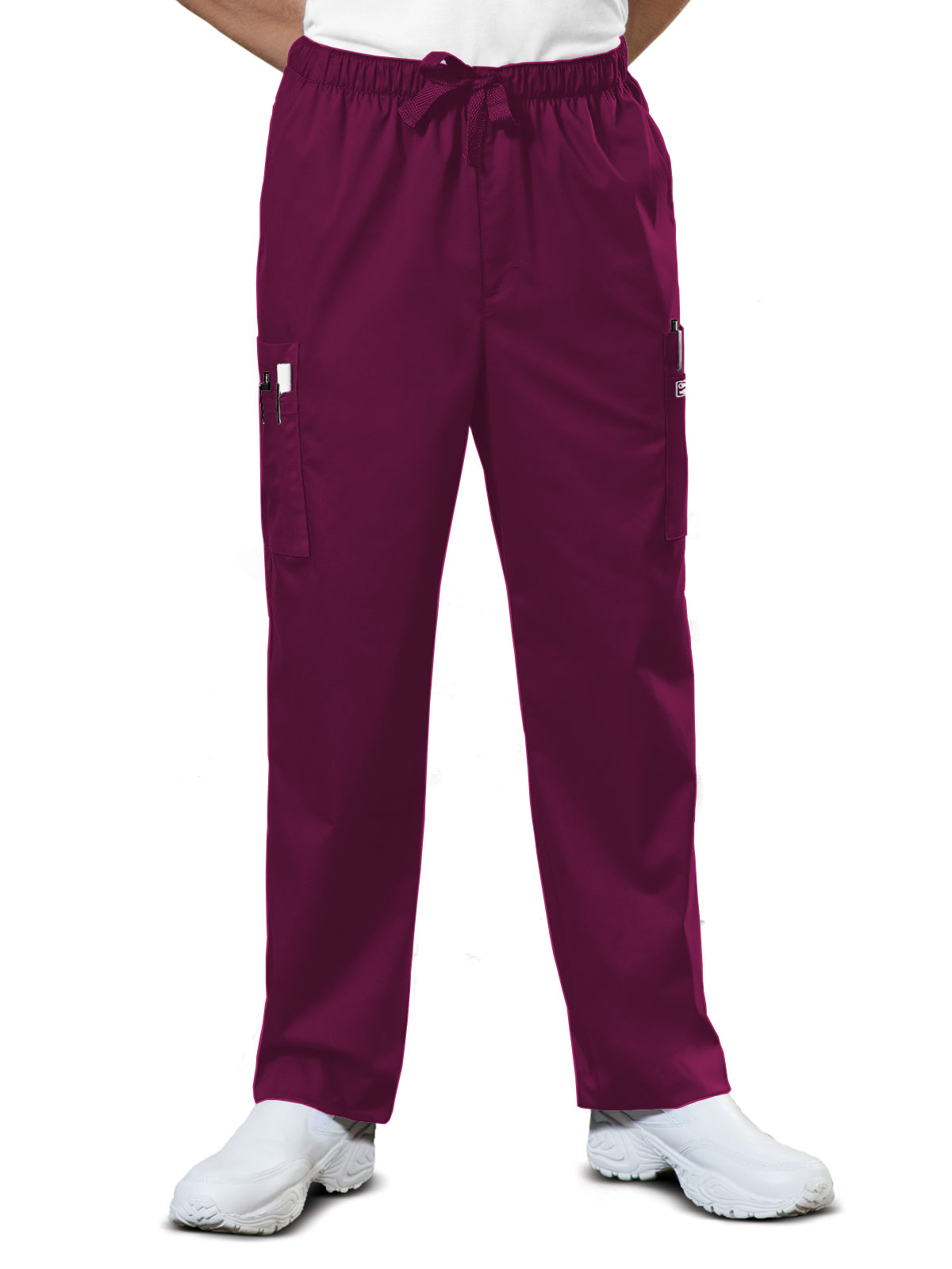 Men's 7-Pocket Fly Front Cargo Pant - 4243 - Wine