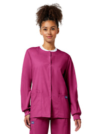 Women's 3-Pocket Snap Front Jacket - 4350 - Shocking Pink
