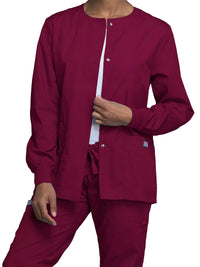 Women's 3-Pocket Snap Front Jacket - 4350 - Wine
