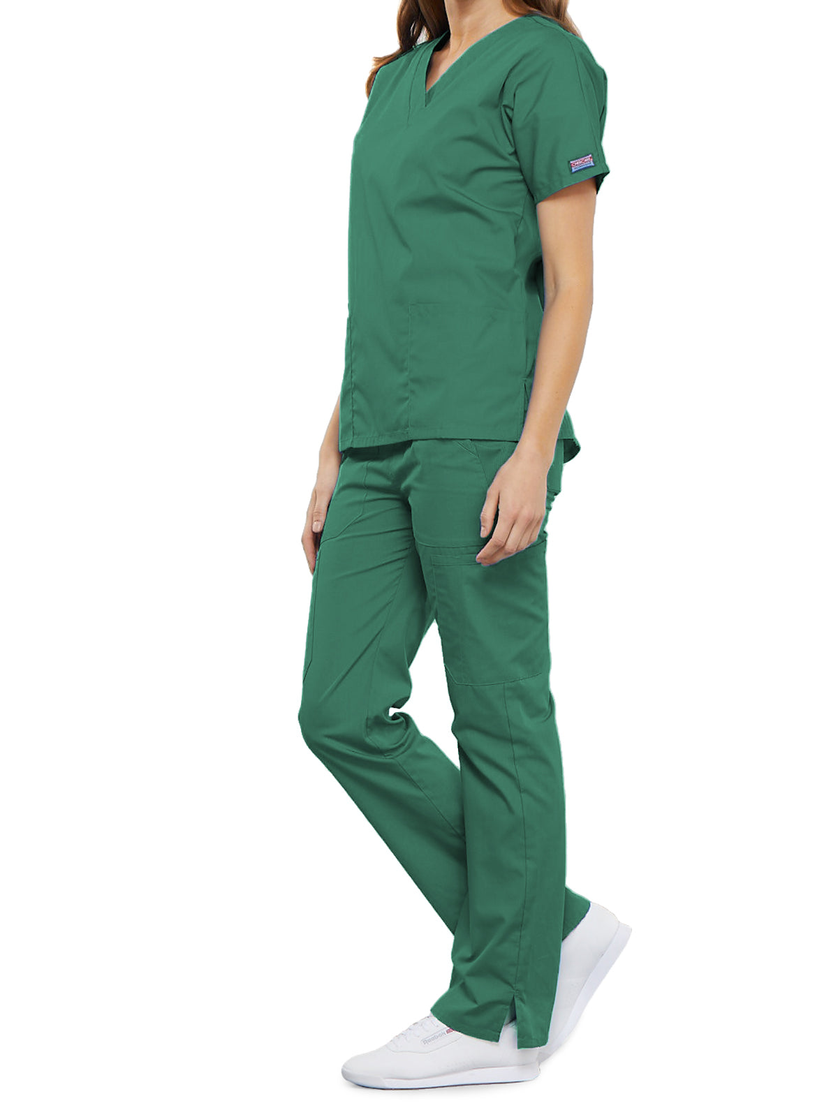 Women's 2-Pocket V-Neck Scrub Top - 4700 - Surgical Green