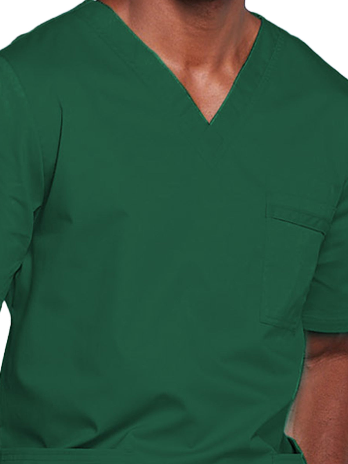 Unisex 2-Pocket V-Neck Scrub Top - 4725 - Hunter