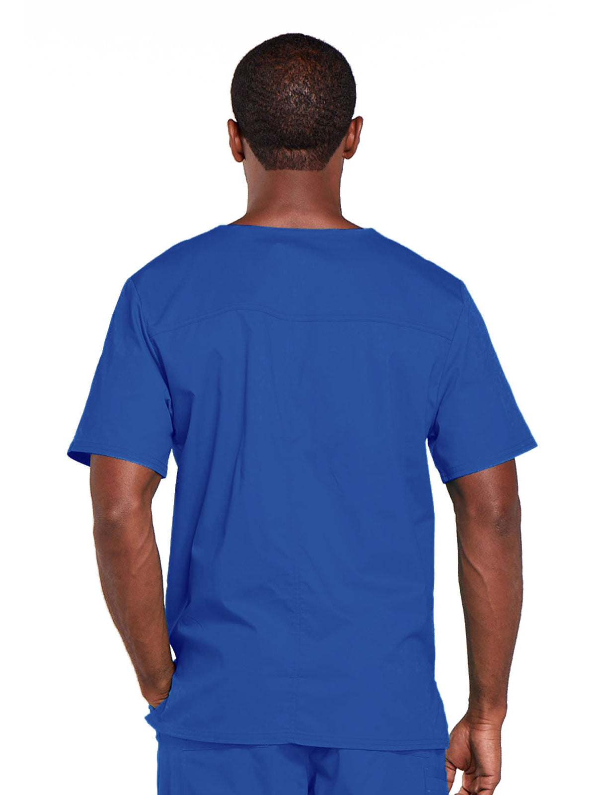 Unisex 2-Pocket V-Neck Scrub Top - 4725 - Royal