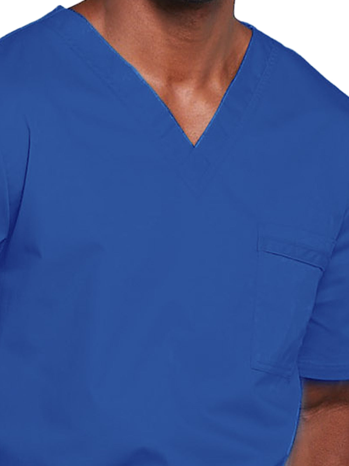 Unisex 2-Pocket V-Neck Scrub Top - 4725 - Royal