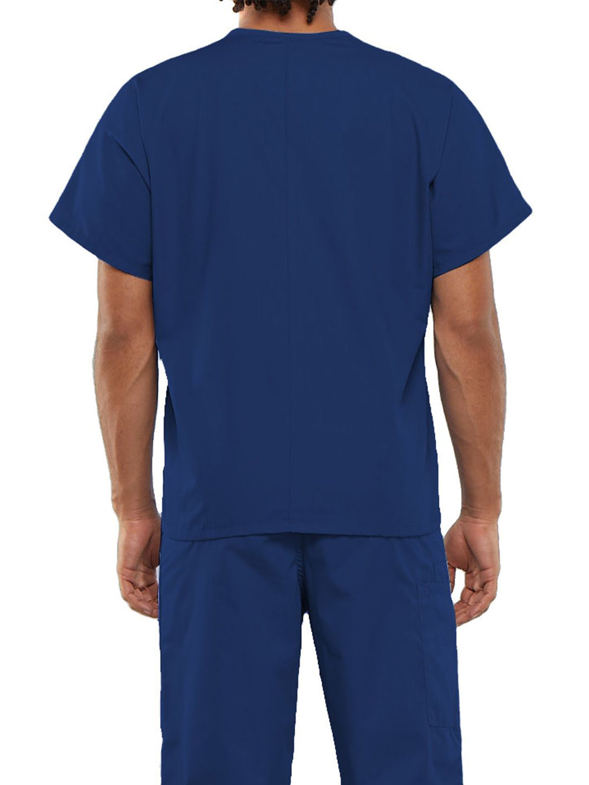 Unisex 1-Pocket V-Neck Scrub Top - 4777 - Galaxy Blue