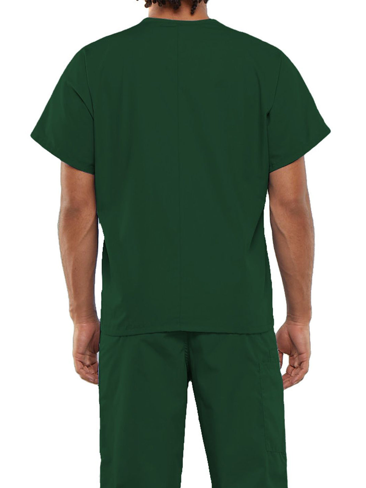 Unisex 1-Pocket V-Neck Scrub Top - 4777 - Hunter