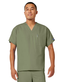 Unisex 1-Pocket V-Neck Top - 4777 - Olive