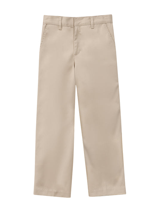 Children's Unisex Flat Front Pant - 50400 - Khaki