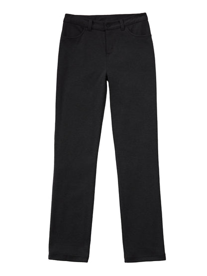 Girls' Ponte Tapered Leg Pant - 51141AZ - Black