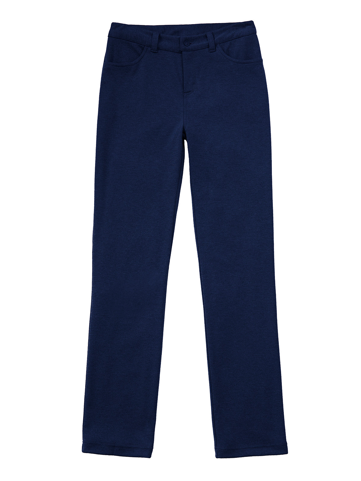 Girls' Youth Ponte Tapered Leg Pant - 51142AZ - Dark Navy