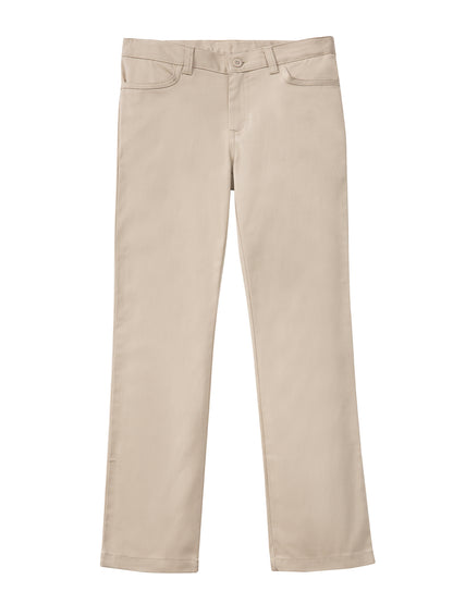 Girls' Stretch Matchstick Leg Pant - 51281A - Khaki