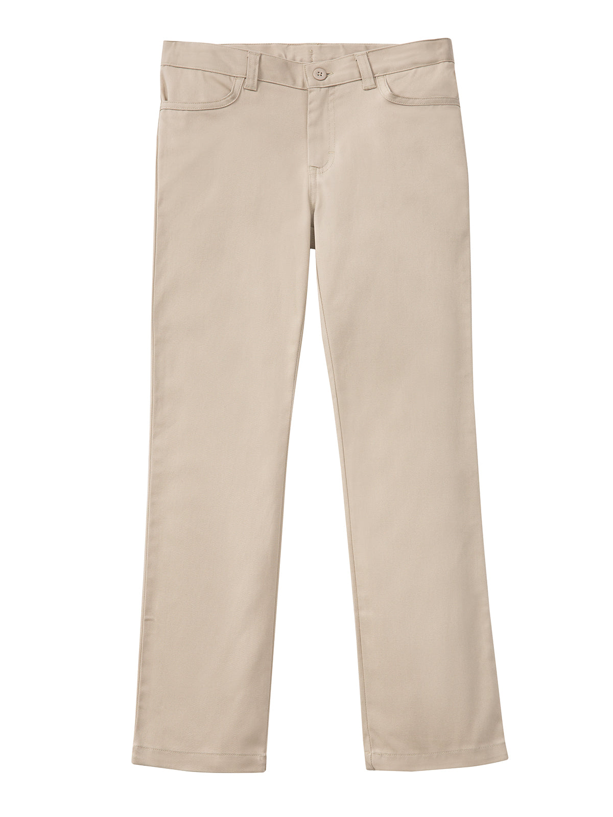 Girls' Stretch Matchstick Leg Pant - 51282 - Khaki