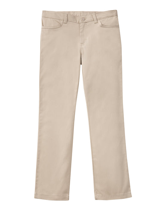 Girls' Stretch Matchstick Leg Pant - 51282 - Khaki