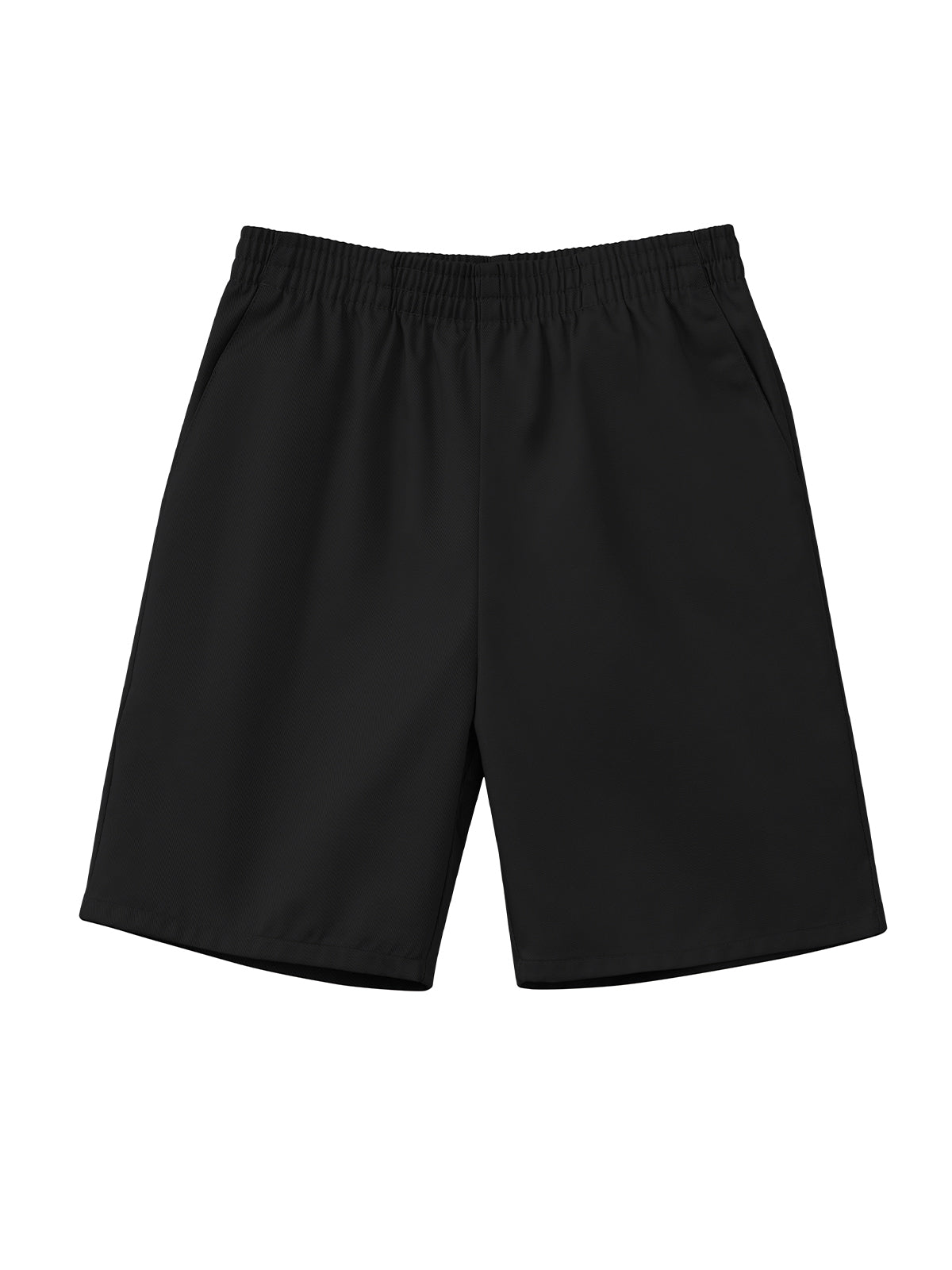 Children's Unisex Pull-On Shorts - 52130 - Black