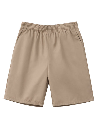 Children's Unisex Husky Pull-On Shorts - 52133 - Khaki