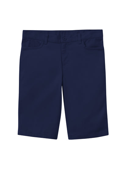 Girls' Stretch Matchstick Shorts - 52221A - Dark Navy