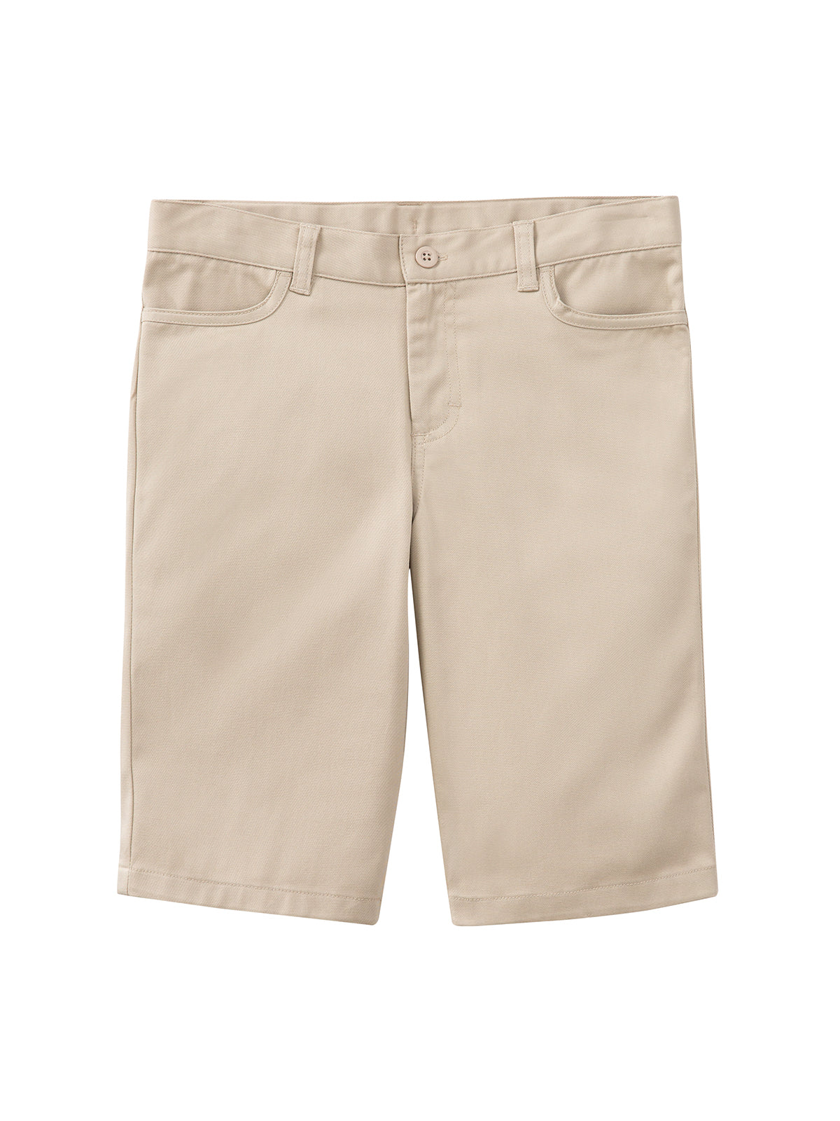 Girls' Stretch Matchstick Shorts - 52221A - Khaki