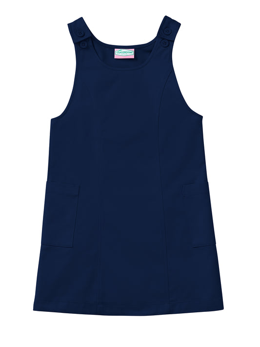 Girls' Plus Princess Seam Jumper - 54913 - Dark Navy