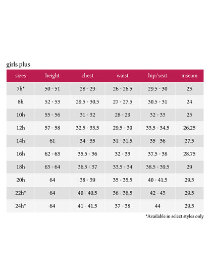 SIZECHART
