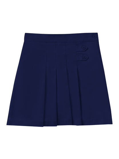 Junior Girls' Pleated Tab Scooter - 55124Z - Dark Navy