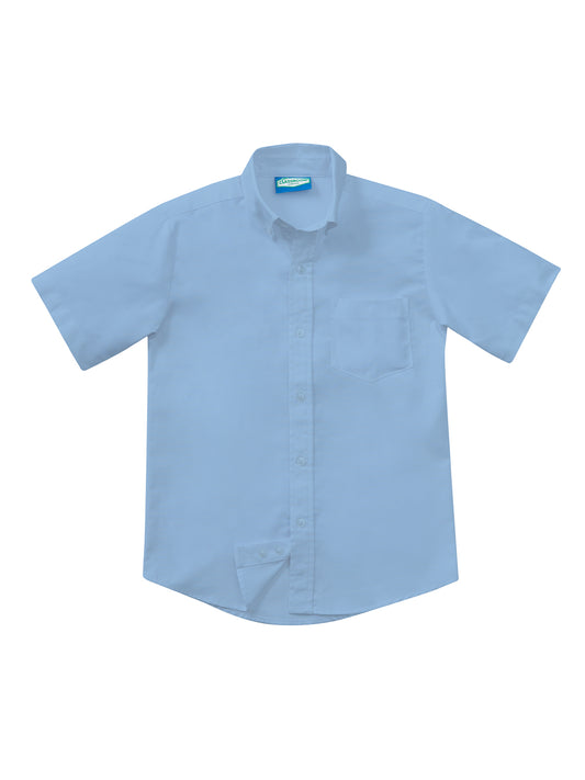 Boys' Short Sleeve Oxford Shirt - 57661 - Light Blue