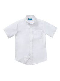 Boys' Short Sleeve Oxford Shirt - 57662 - White