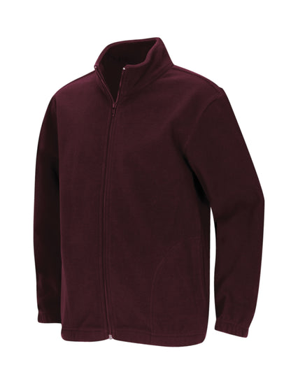 Youth Unisex Polar Fleece Jacket - 59202 - Burgundy