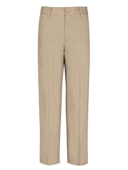 Men's Flat Front Pant - 60364 - Khaki