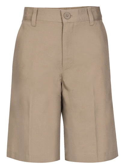 Boys' Husky Flat Front Shorts - 62363 - Khaki