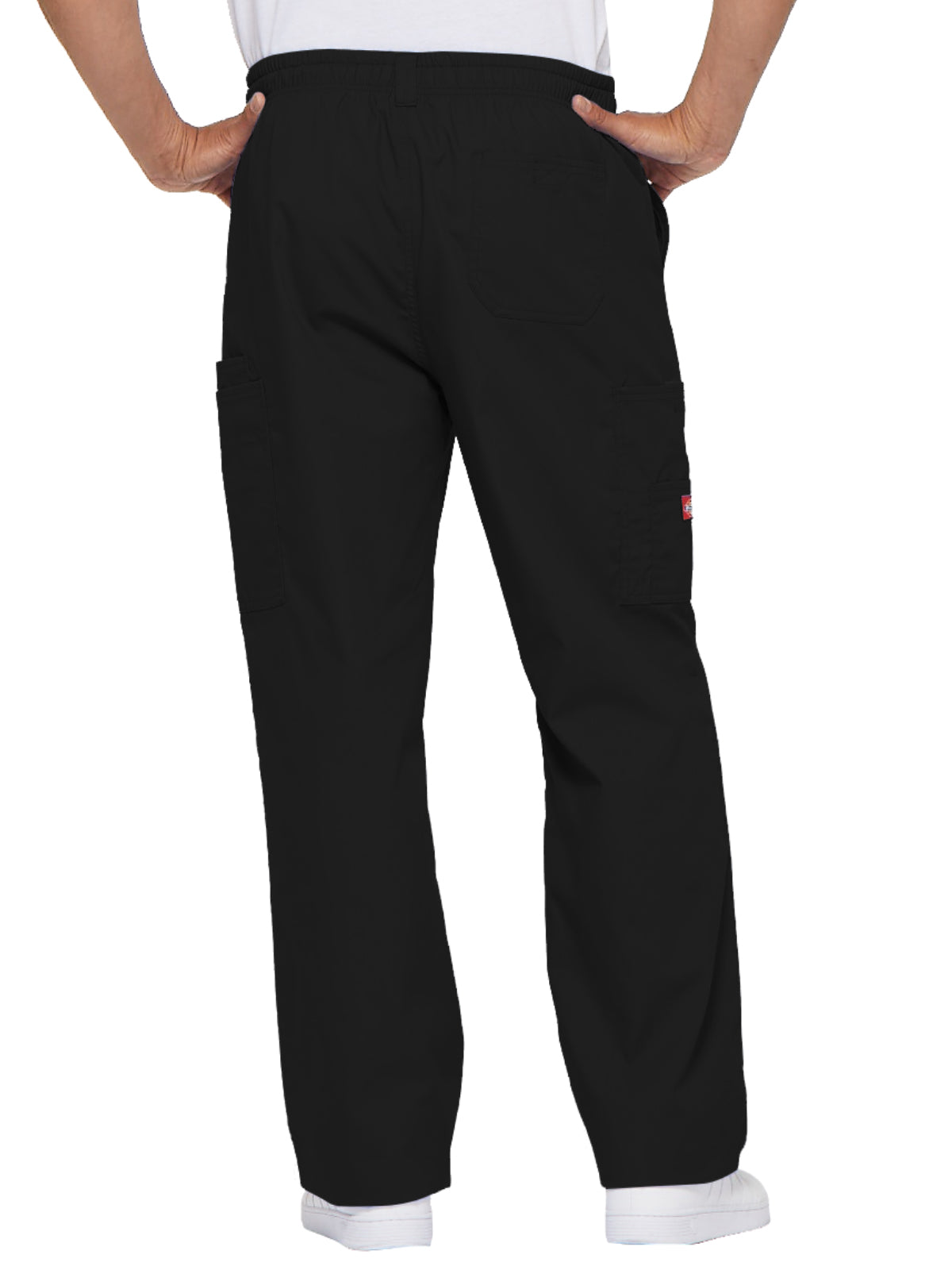 Men's Zip Fly Pull-On Pant - 81006 - Black